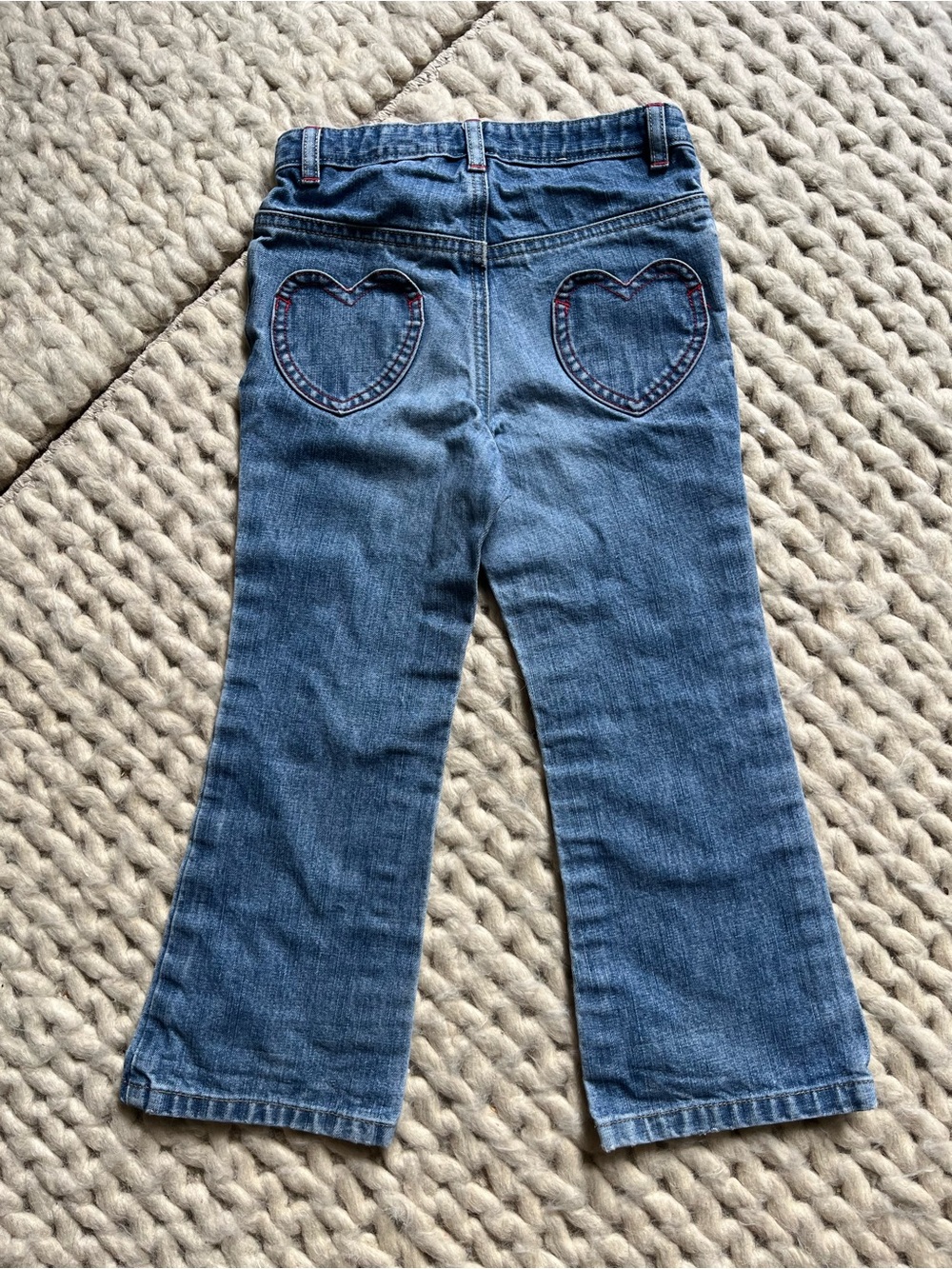 WbabyGAP Denim with Heart Back Pockets | size 4